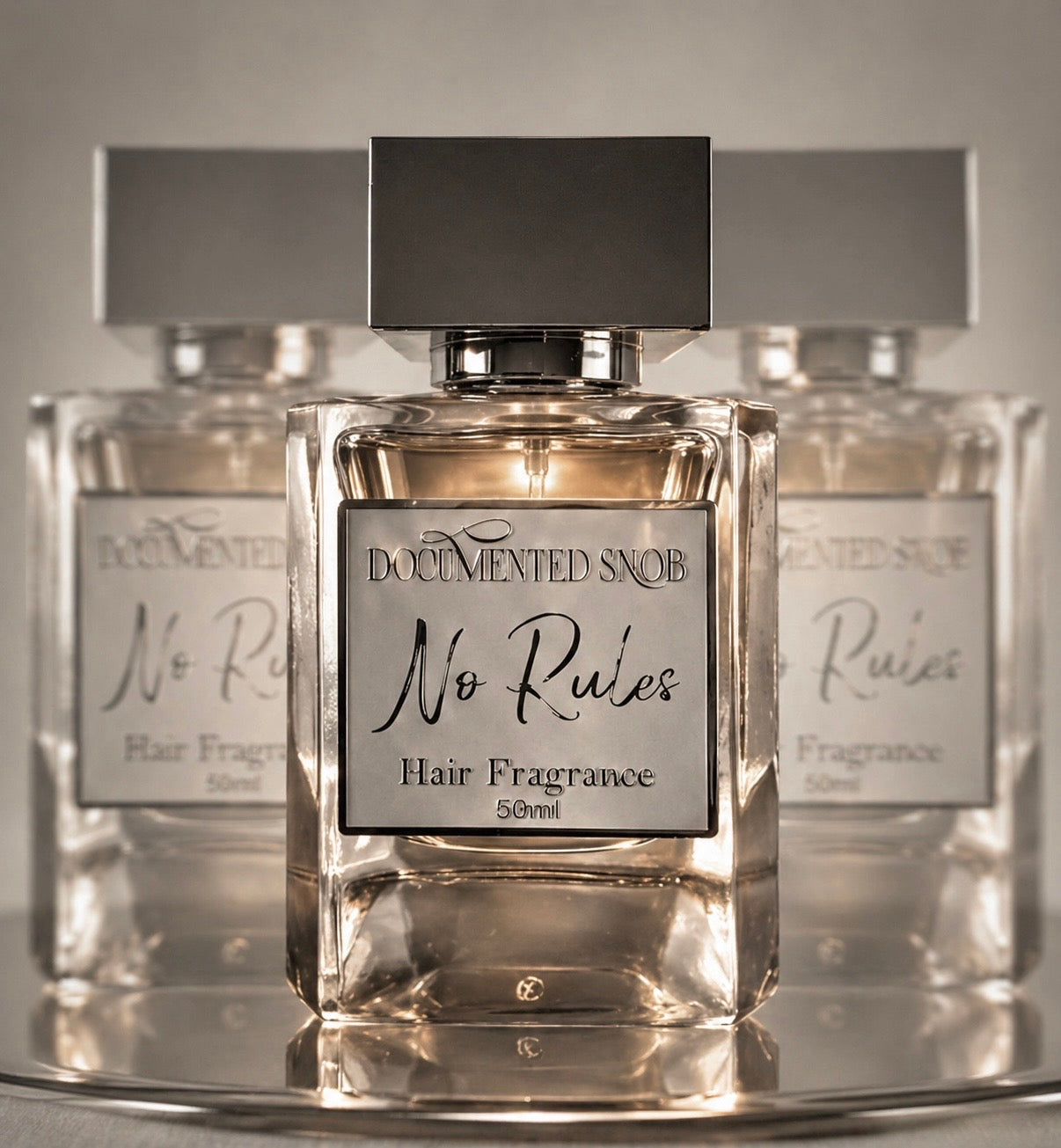 Documented Snob No Rules, luxury hair fragrance 50 ml bottle
